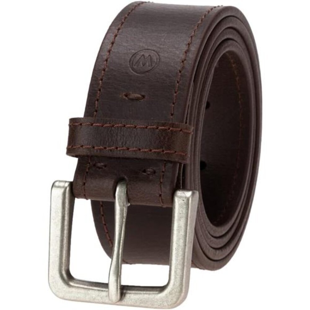 Mens Leather Belt Brown Casual Dress Jeans Rugged Classic Everyday Style